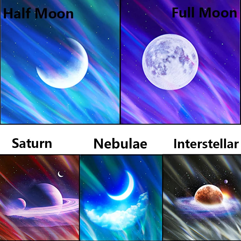 Northern Lights Sky Projector (Night Light)